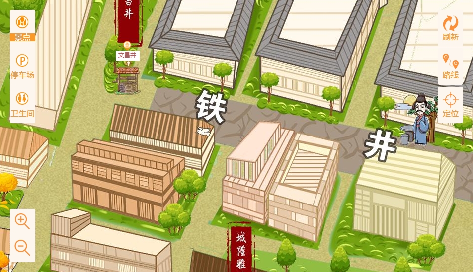 日喀则智慧景区：手绘地图与语音导览的完美融合